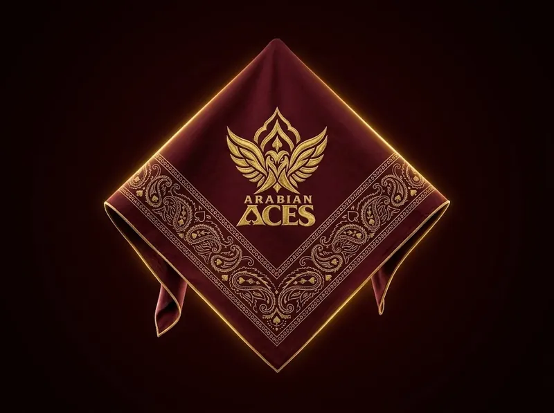 Aces bandana