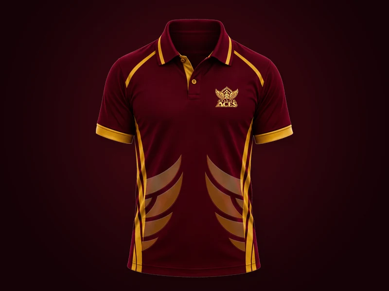 Aces match jersey, front