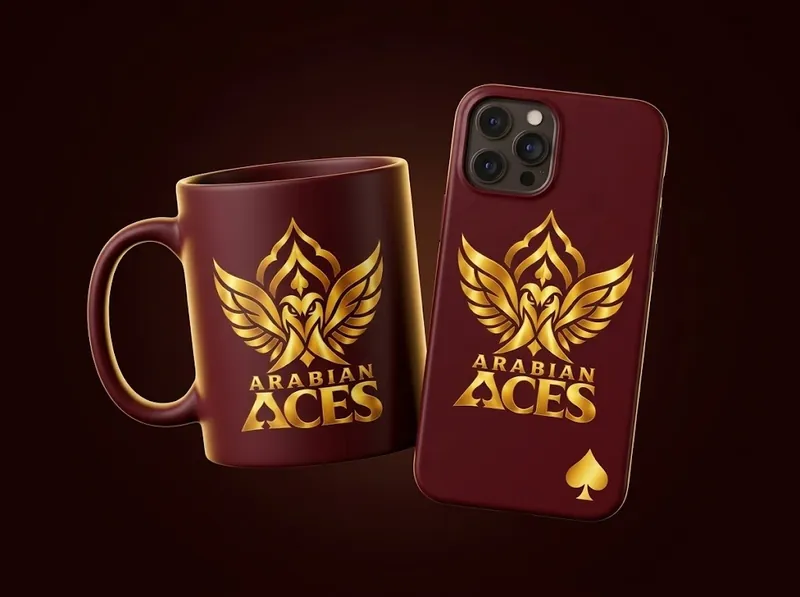 Aces mug and phone case