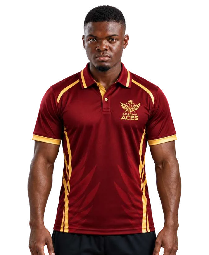 Alzarri Joseph in the Arabian Aces kit