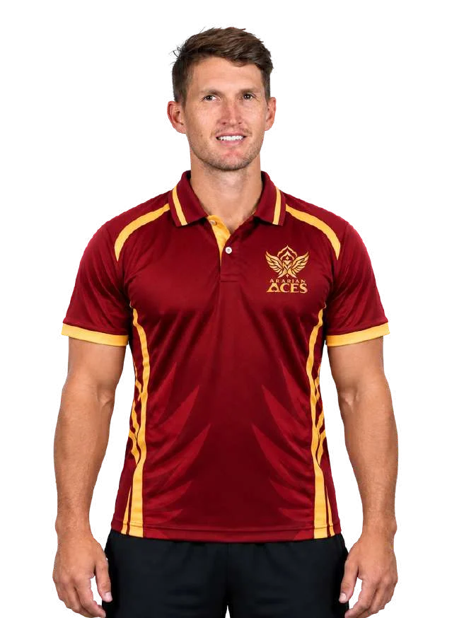 Dwaine Pretorius in the Arabian Aces kit