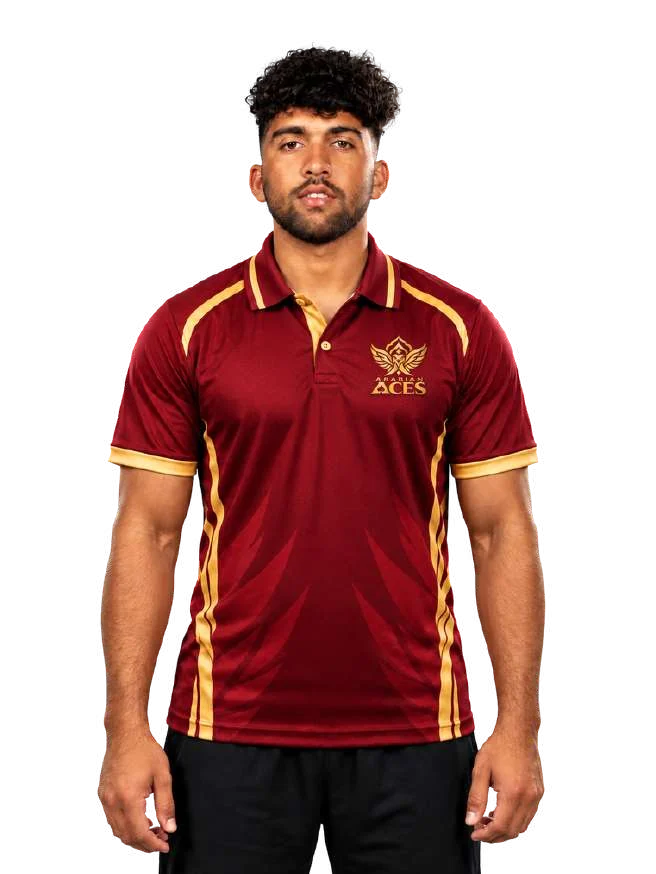 Alishan Sharafu in the Arabian Aces kit